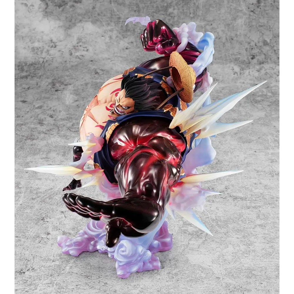 One Piece Excellent Model P.O.P PVC Statue SA-Maximum Monkey D. Luffy Gear 4 Bounce Man Ver. 2 27 cm product photo