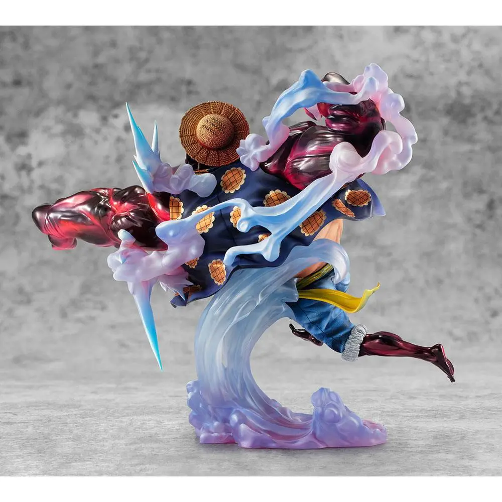 One Piece Excellent Model P.O.P PVC Statue SA-Maximum Monkey D. Luffy Gear 4 Bounce Man Ver. 2 27 cm product photo