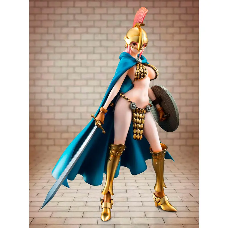 One Piece Excellent Model P.O.P. Sailing Again Gladiator Rebecca statue 22cm product photo