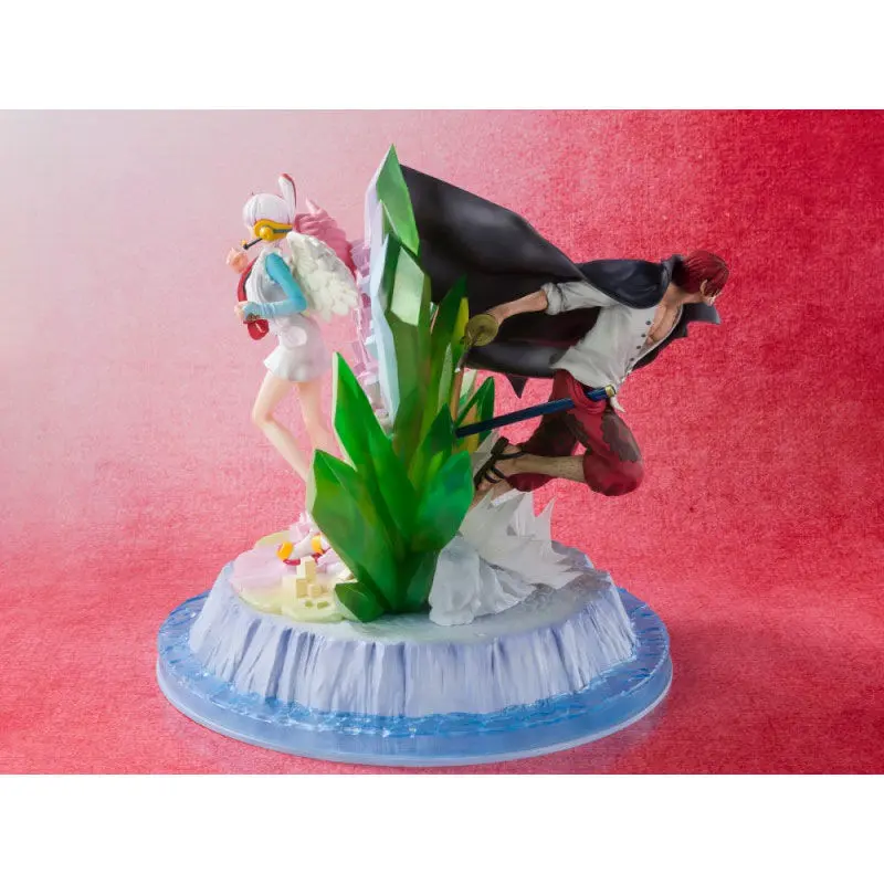 One Piece Film: Red FiguartsZERO PVC Statue (Extra Battle) Shanks &amp; Uta 24 cm product photo