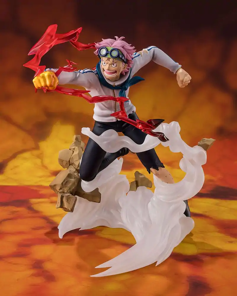 One Piece Figuarts ZERO Extra Battle PVC Statue Koby Honesty Impact 19 cm termékfotó