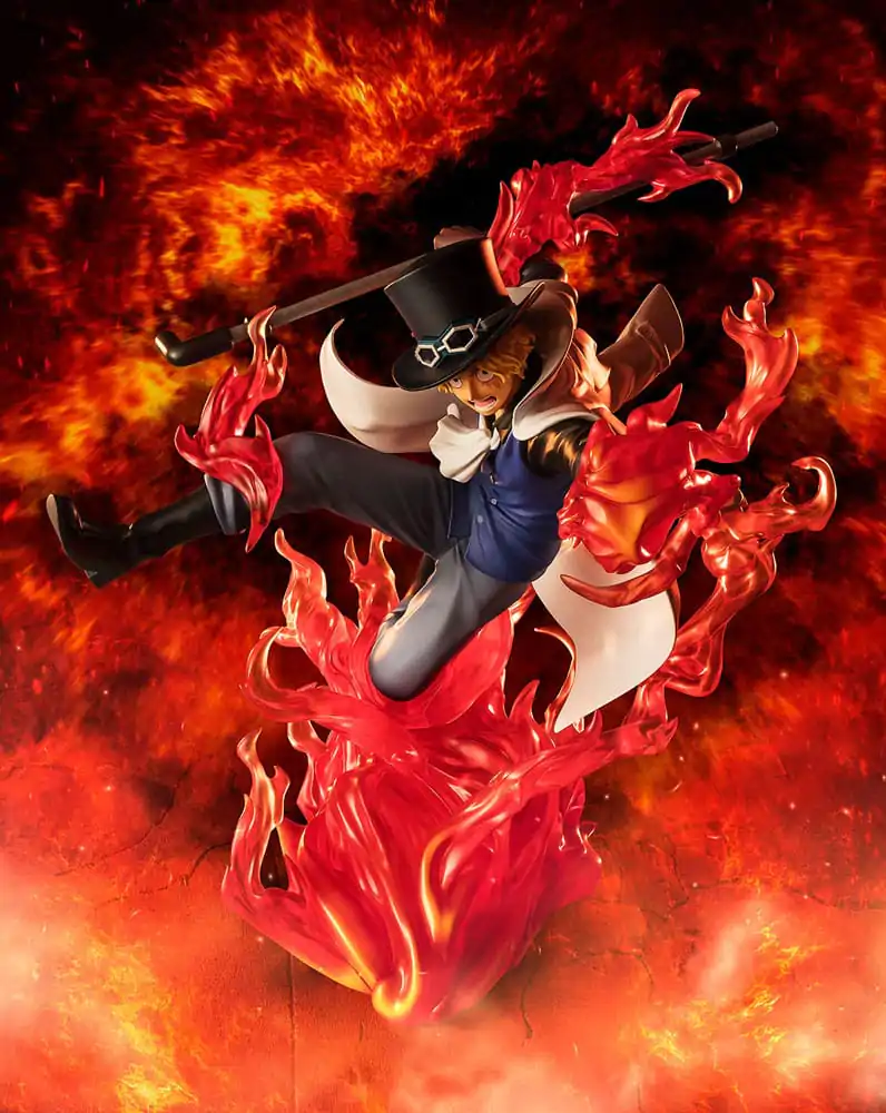 One Piece Figuarts ZERO Extra Battle PVC Statue Sabo Fire Fist Rook Check 19 cm termékfotó