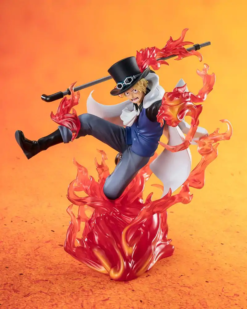 One Piece Figuarts ZERO Extra Battle PVC Statue Sabo Fire Fist Rook Check 19 cm termékfotó