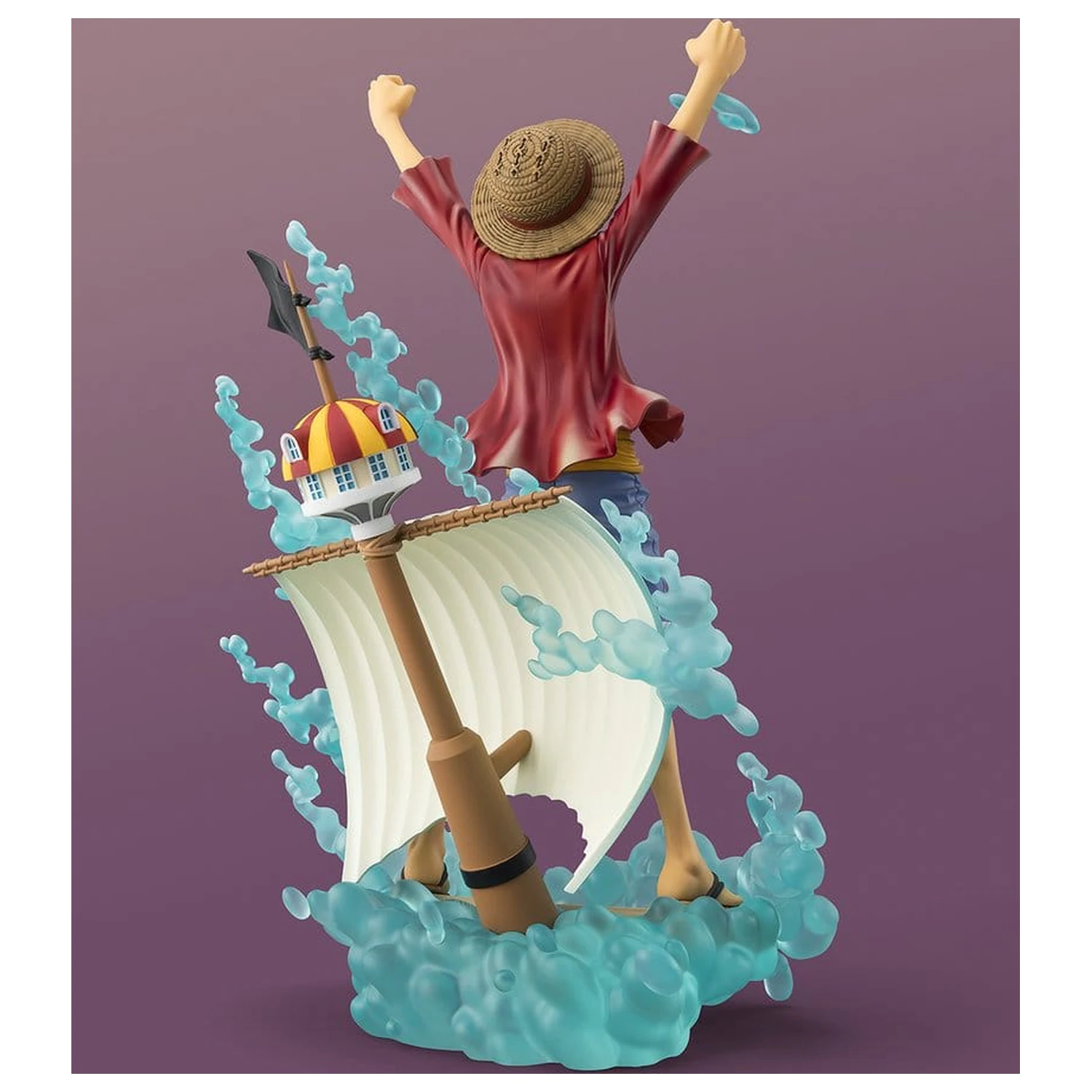 One Piece Figuarts ZERO (STARTune) PVC Figure Monkey D. Luffy -Setting out for the New World- 25 cm product photo