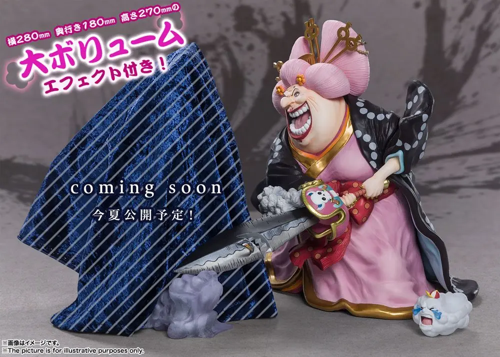 One Piece FiguartsZERO PVC Statue Extra Battle Charlotte Linlin 31 cm product photo