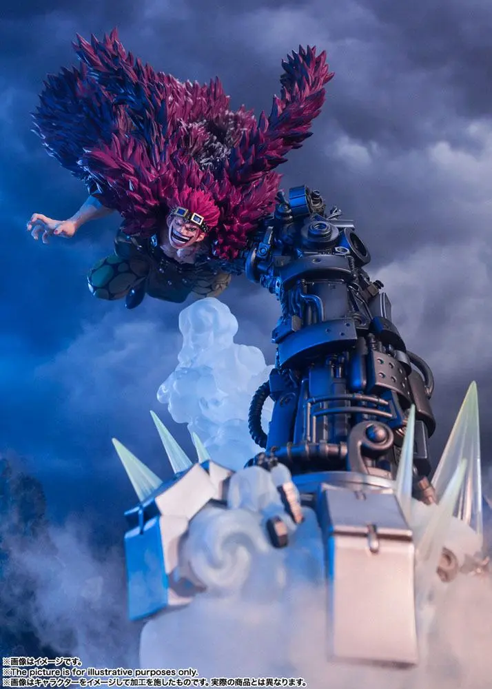 One Piece FiguartsZERO PVC Statue Extra Battle of Monsters on Onigashima Eustass Kid 35 cm product photo