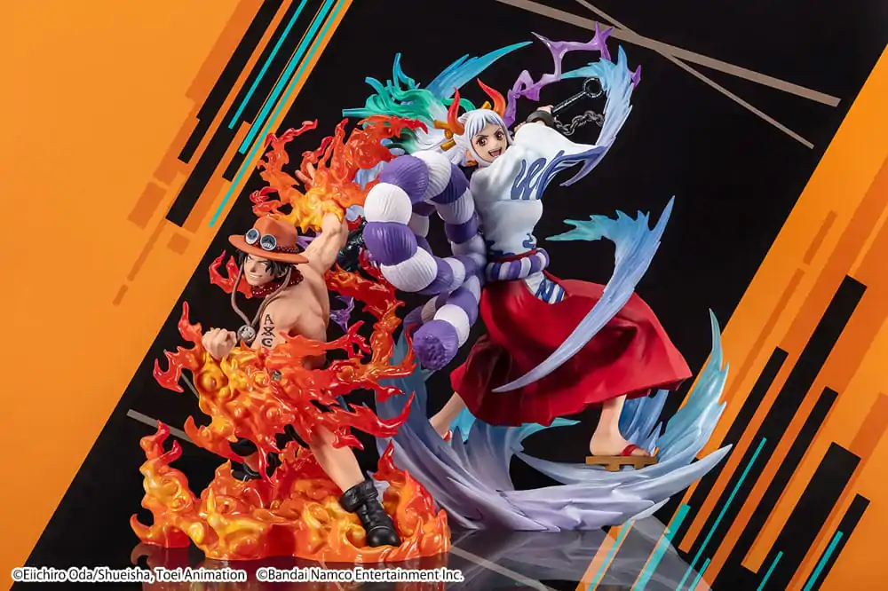 One Piece FiguartsZERO PVC Statue (Extra Battle) Portgas. D. Ace -One Piece Bounty Rush 5th Anniversary- 17 cm product photo