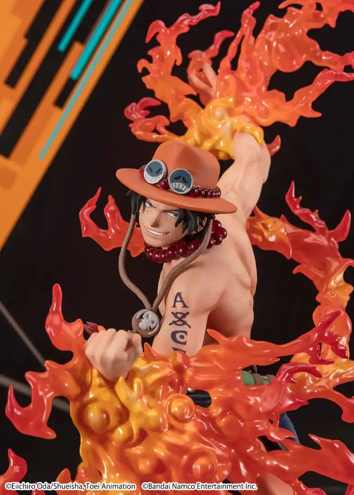 One Piece FiguartsZERO PVC Statue (Extra Battle) Portgas. D. Ace -One Piece Bounty Rush 5th Anniversary- 17 cm product photo