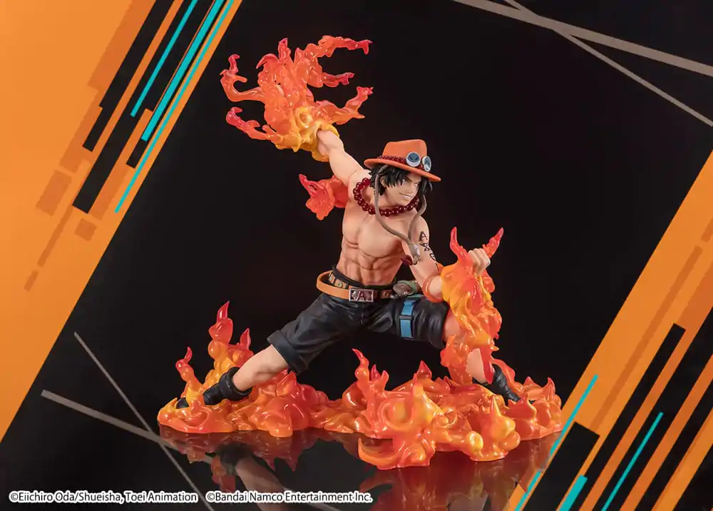 One Piece FiguartsZERO PVC Statue (Extra Battle) Portgas. D. Ace -One Piece Bounty Rush 5th Anniversary- 17 cm product photo