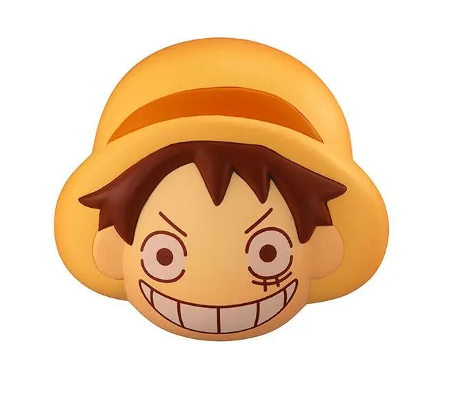 One Piece Fluffy Squeeze Bread Anti-Stress Figure Sanji's Hand Made Bread Fes Luffy 8 cm product photo