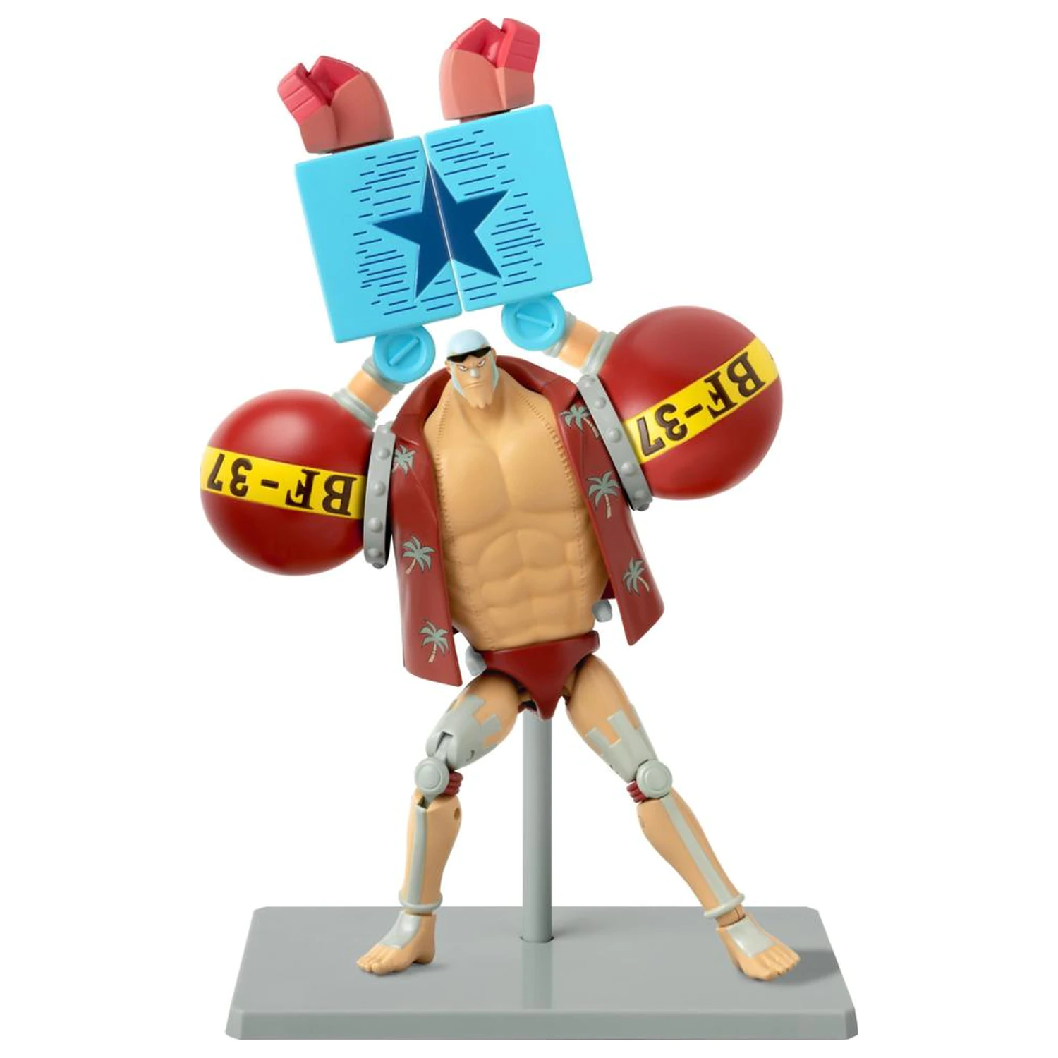 One Piece Franky Figure Anime Heroes 17 cm product photo