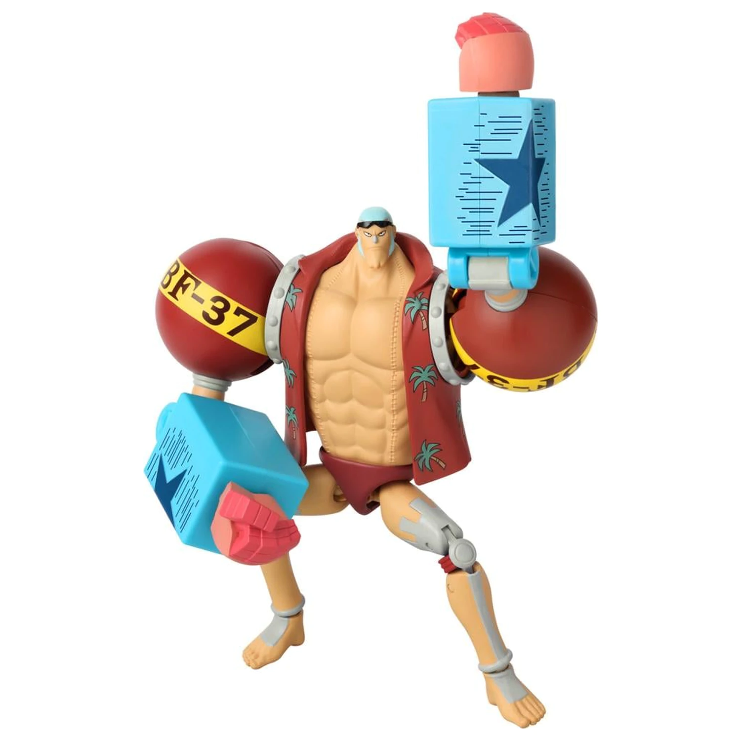 One Piece Franky Figure Anime Heroes 17 cm product photo