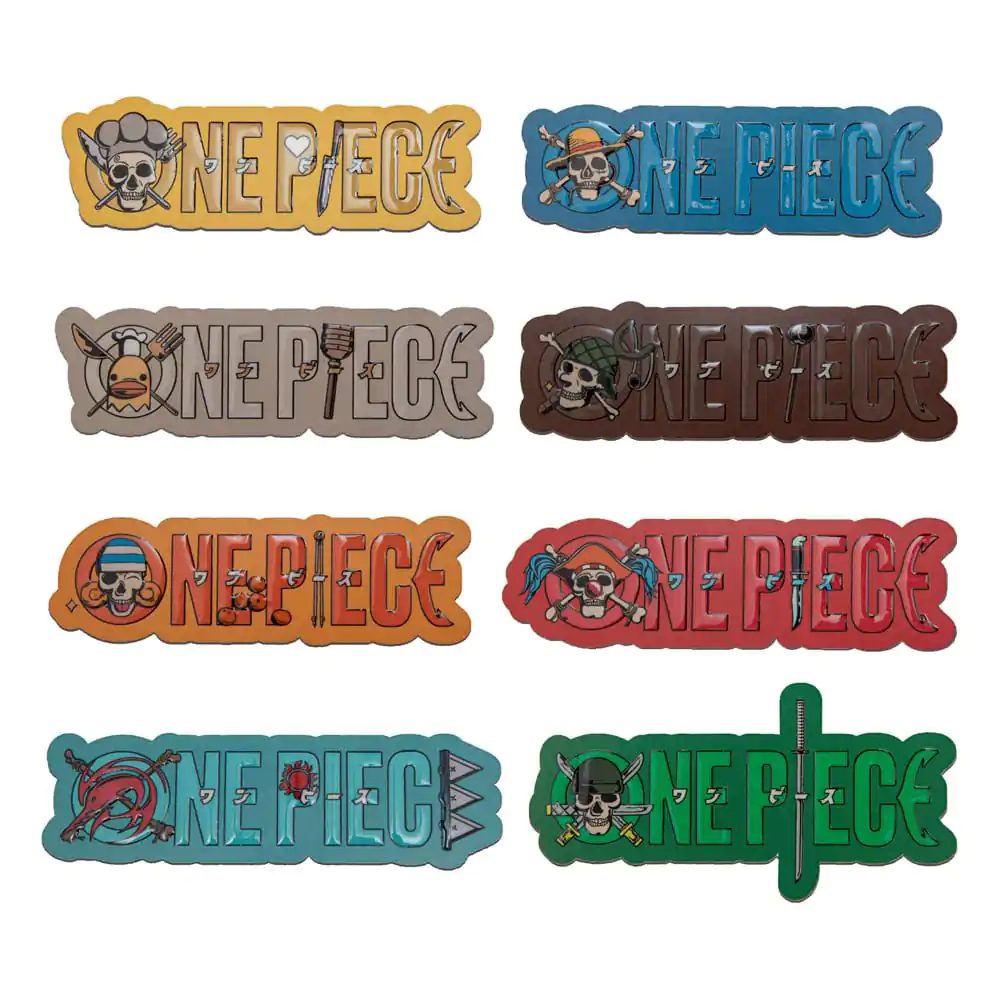 One Piece Fridge Magnet 8-Pack Title Sequence termékfotó