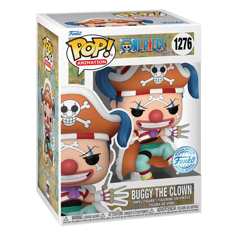 One Piece POP! Animation Vinyl Figures Buggy the Clown 9 cm termékfotó