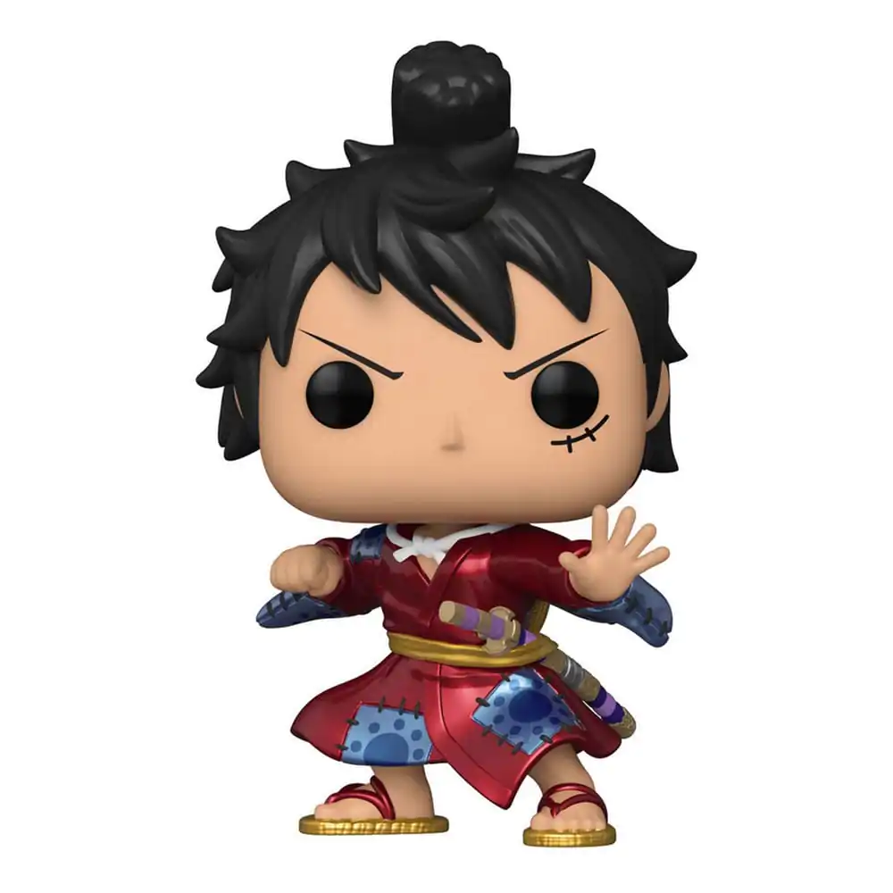 One Piece POP! Animation Vinyl Figure Luffy in Kimono(MT) Exclusive 9 cm termékfotó