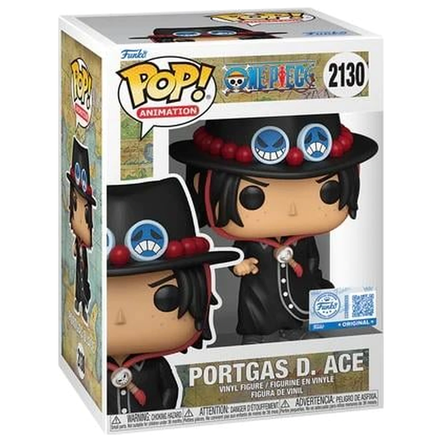 One Piece Funko POP figure Animation Portgas D. Ace Intro product photo