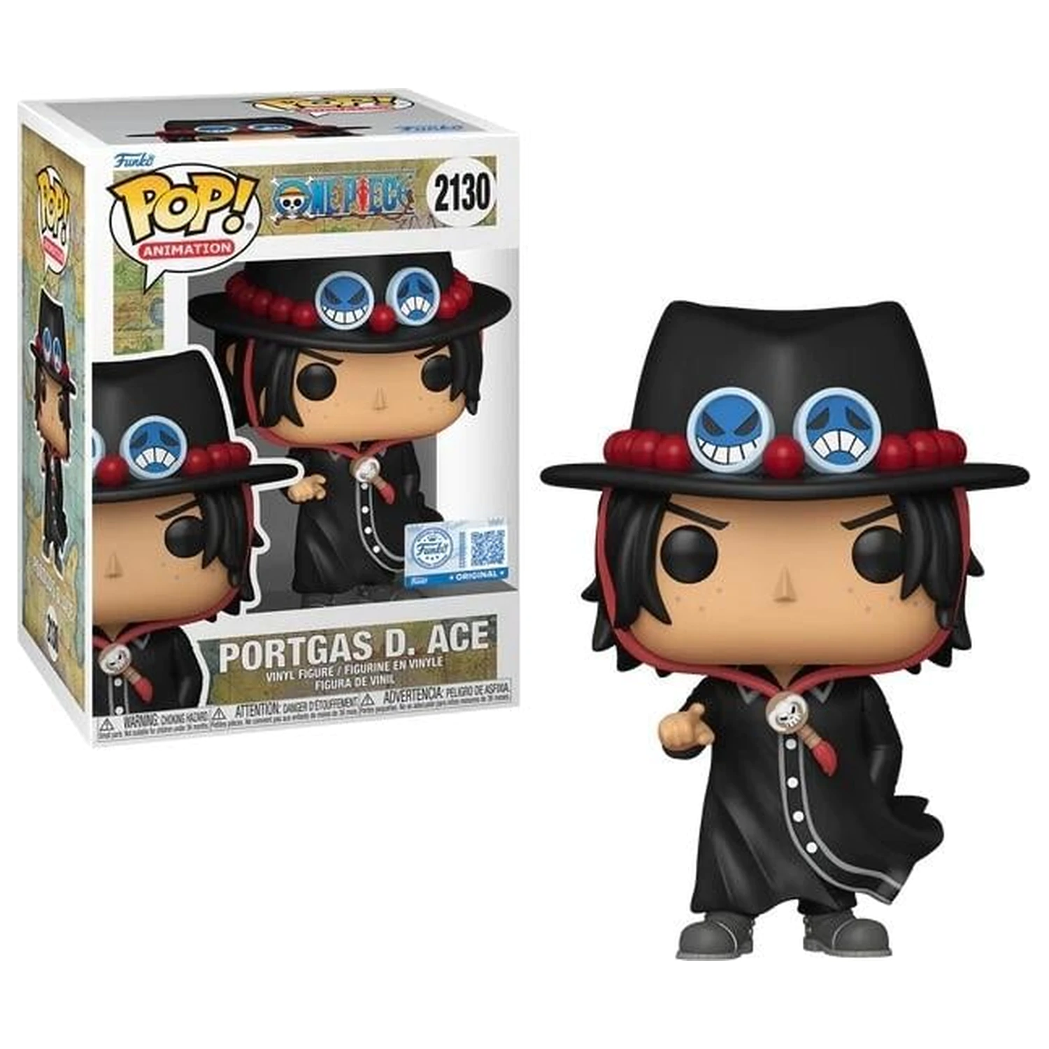 One Piece Funko POP figure Animation Portgas D. Ace Intro product photo