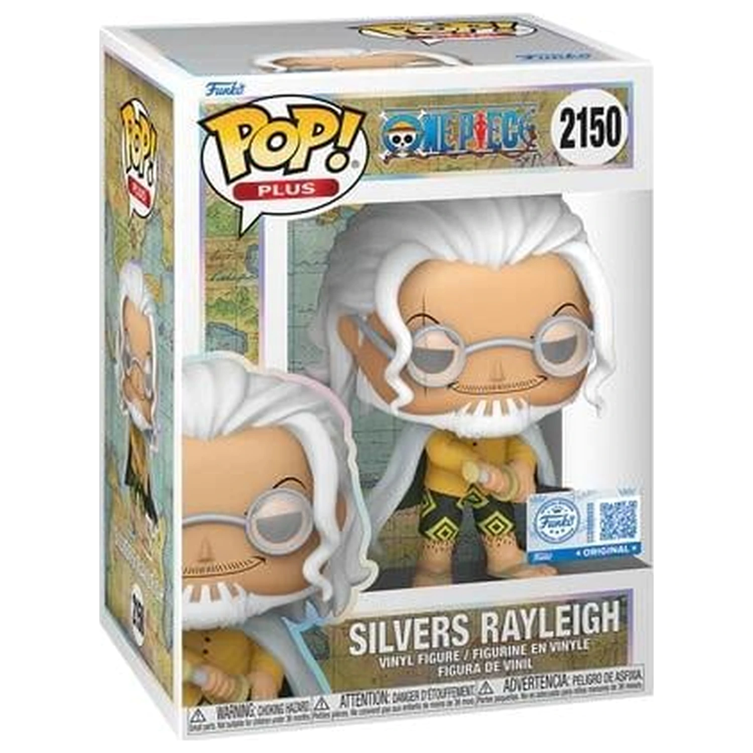 ONE PIECE Funko POP figure Animation Silvers Rayleigh  product photo