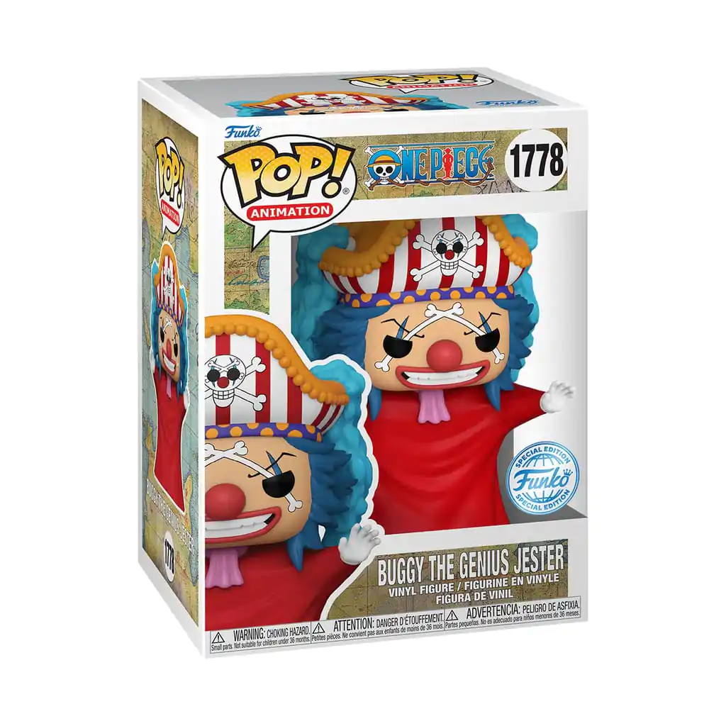 One Piece Funko POP! Movies Vinyl Figure Buggy(Post Time-Skip) Exclusive 9 cm termékfotó