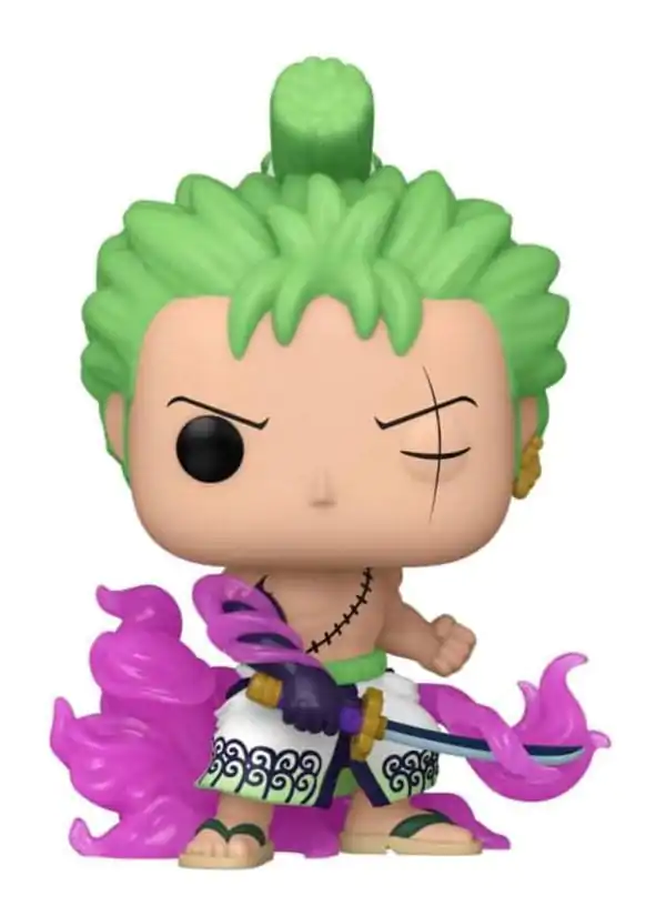 One Piece Funko POP! Movies Vinyl Figure Zoro w/ Enma (GW) Exclusive 9 cm termékfotó