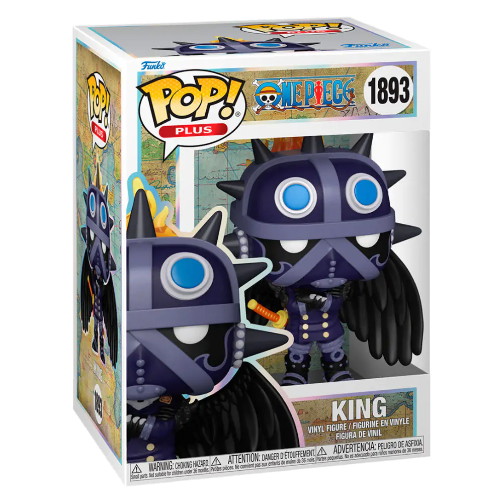 One Piece Funko POP! Plus Animation Vinyl Figure King 9 cm product photo