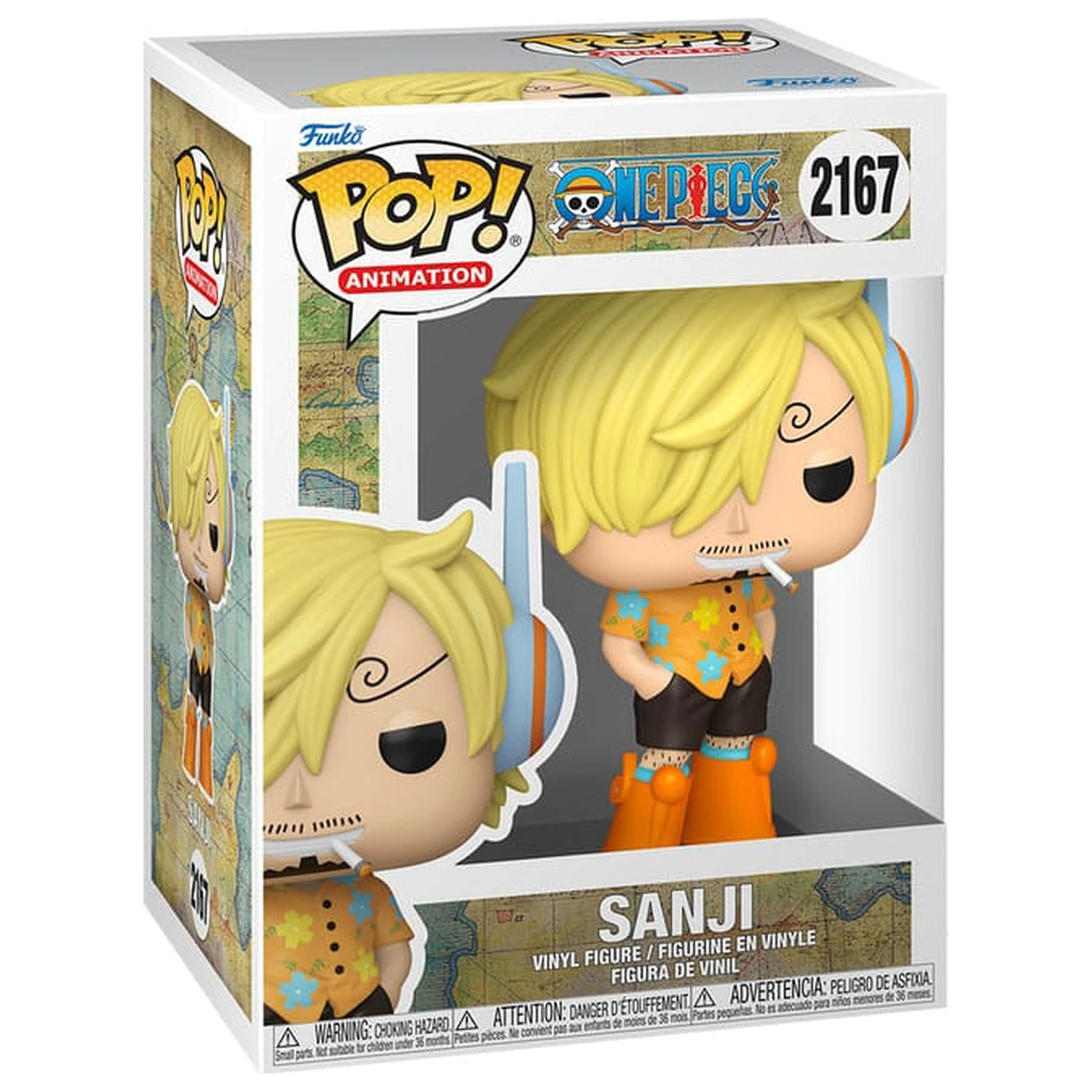 One Piece Funko POP! Vinyl Animation Figure Sanji 9 cm  product photo