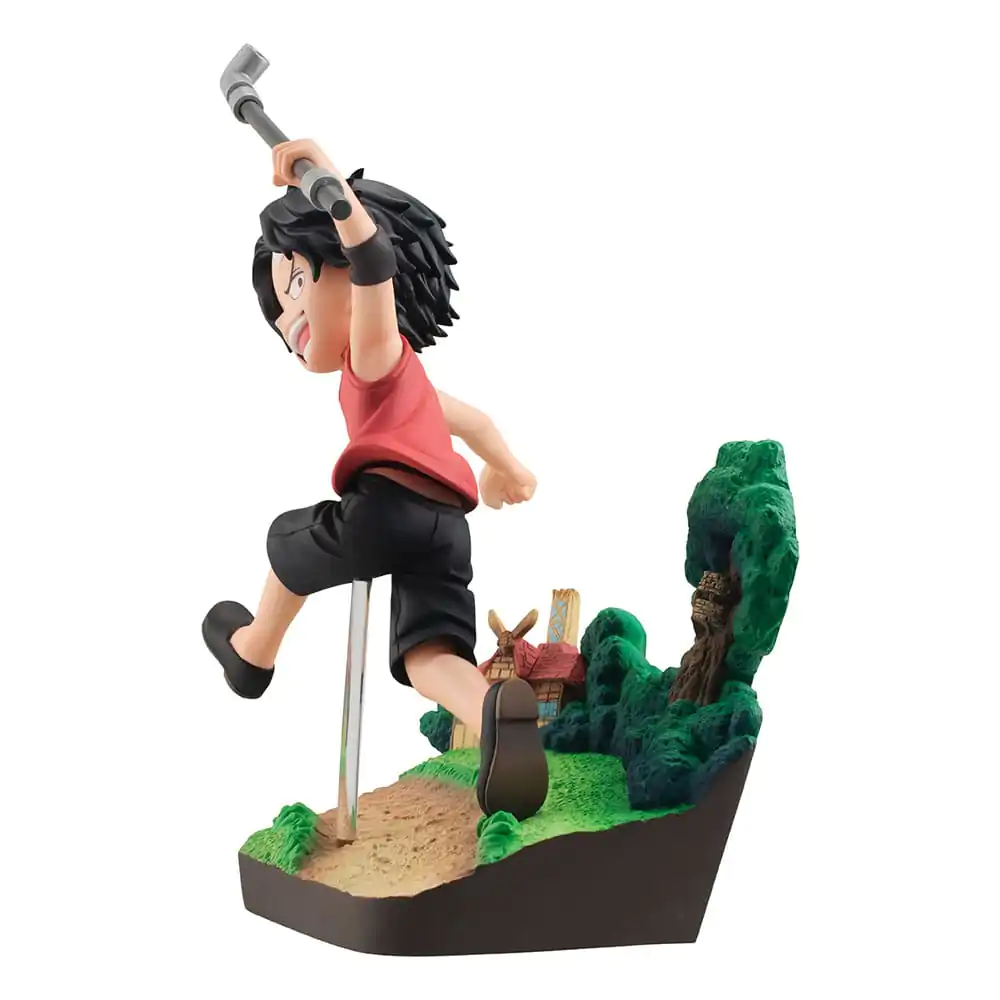 One Piece G.E.M. Series PVC Statue Portgas D. Ace Run! Run! Run! 13 cm product photo