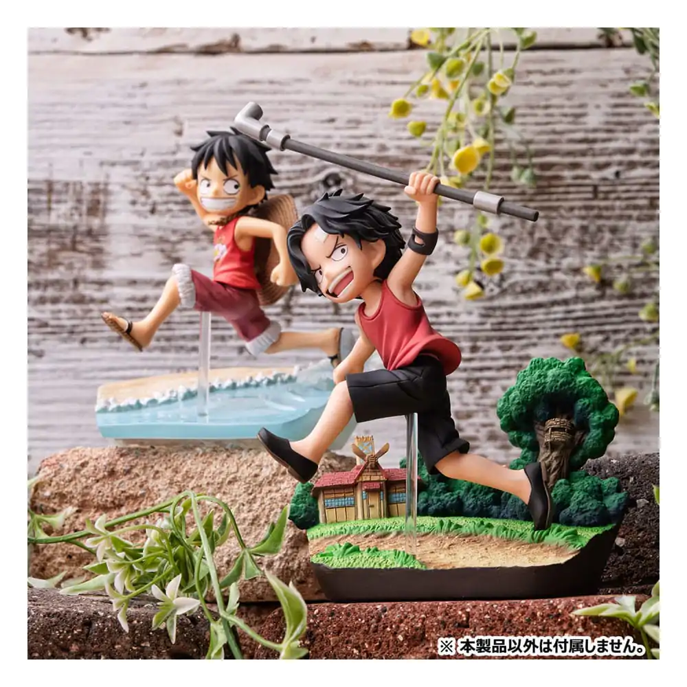 One Piece G.E.M. Series PVC Statue Portgas D. Ace Run! Run! Run! 13 cm product photo