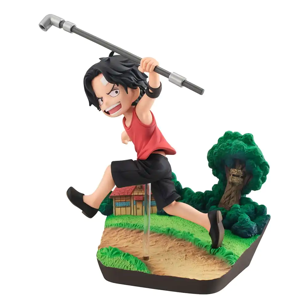 One Piece G.E.M. Series PVC Statue Portgas D. Ace Run! Run! Run! 13 cm product photo