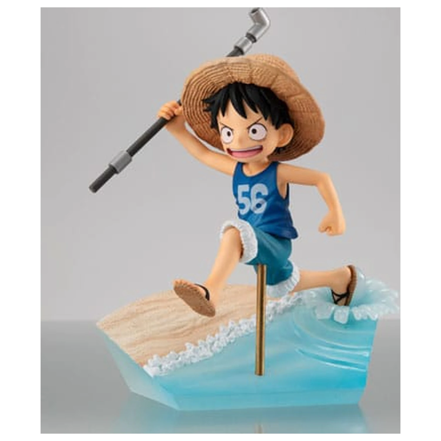 One Piece G.E.M. Series PVC Statue Monkey D. Luffy Run! Run! Run! 15th anniversary Ver. 12 cm      product photo