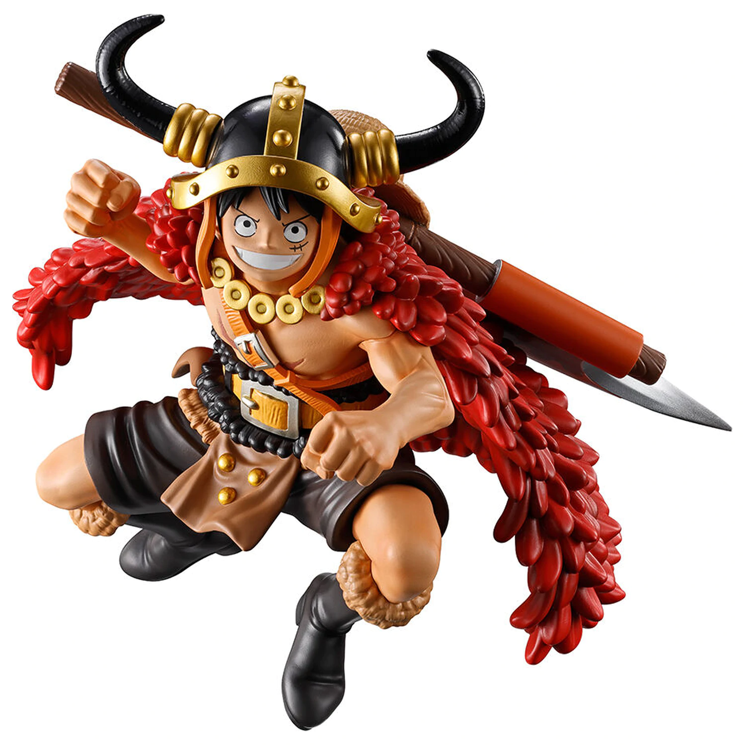One Piece Giant Bash!! Vol. 1 Monkey D. Luffy Ichibansho figure 13cm product photo