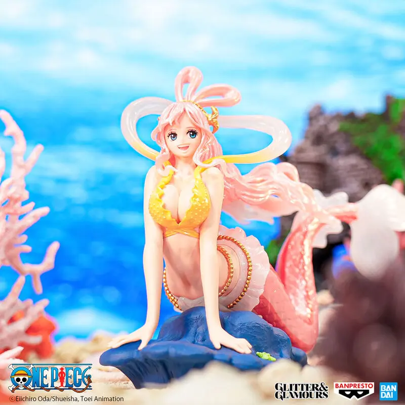 One Piece Glitter &amp; Glamours Princess Shirahoshi figure 15cm product photo