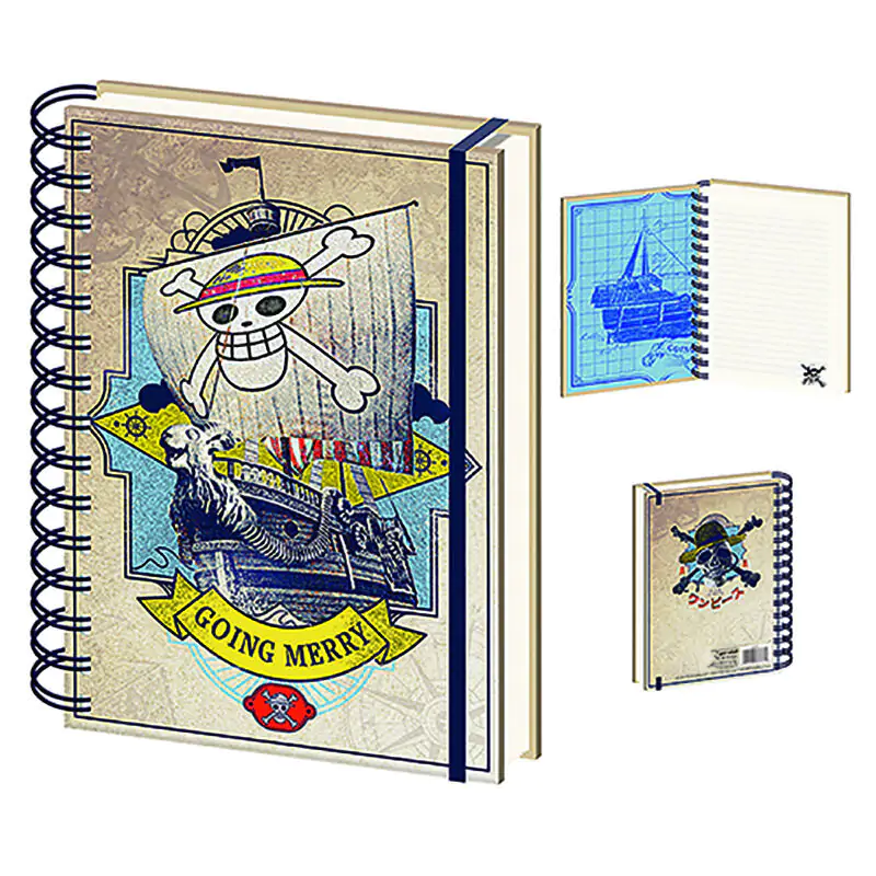 One Piece Going Merry A5 notebook product photo