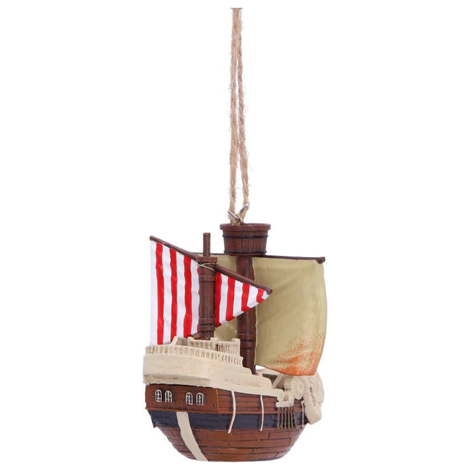 One Piece Hanging Tree Ornament Going Merry 8 cm   product photo