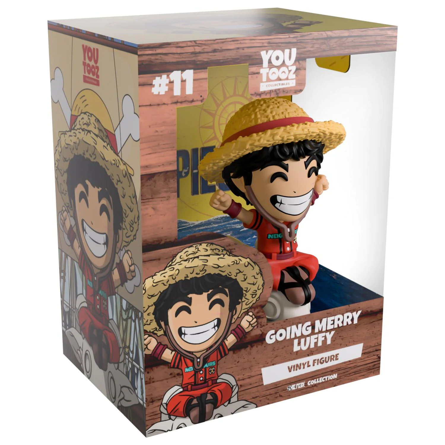One Piece Going Merry Luffy Figure Youtooz 12.7cm product photo