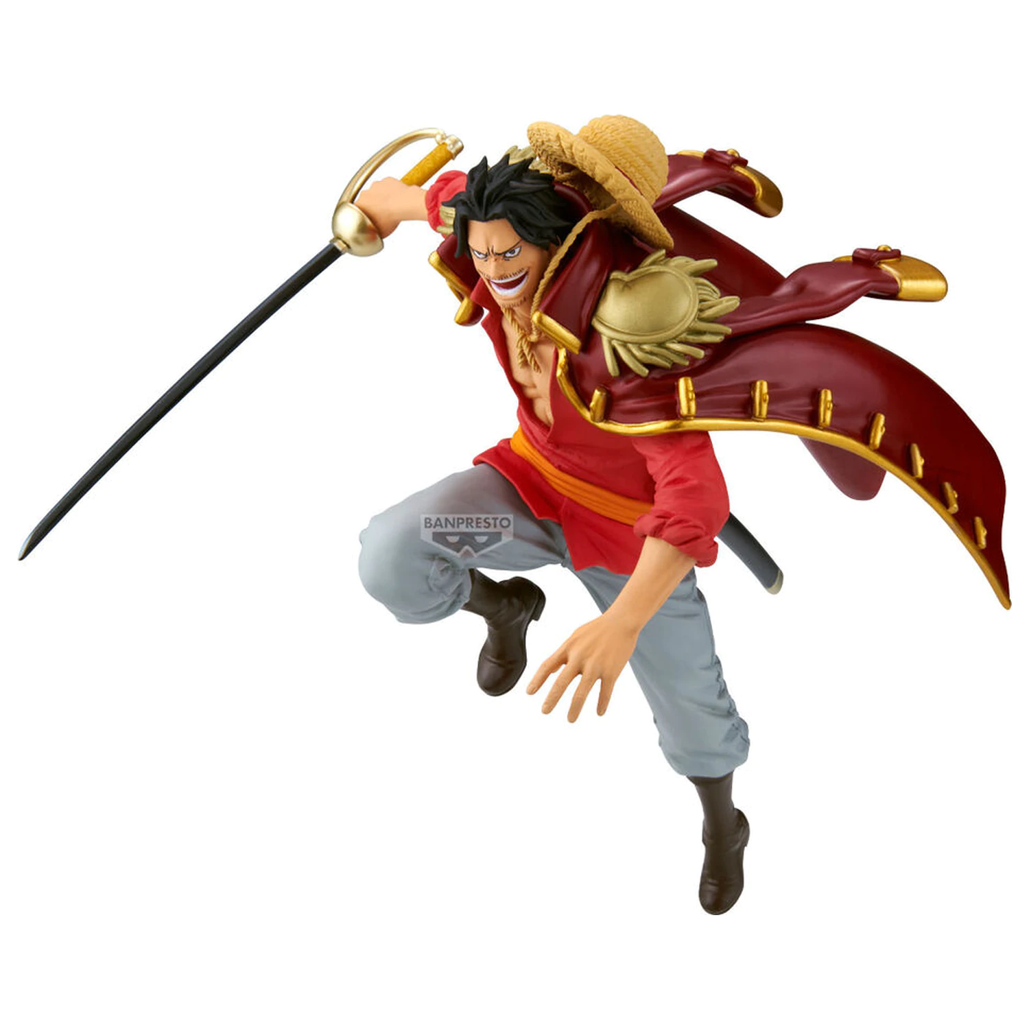 One Piece Gol D. Roger Battle Record figure 17cm product photo