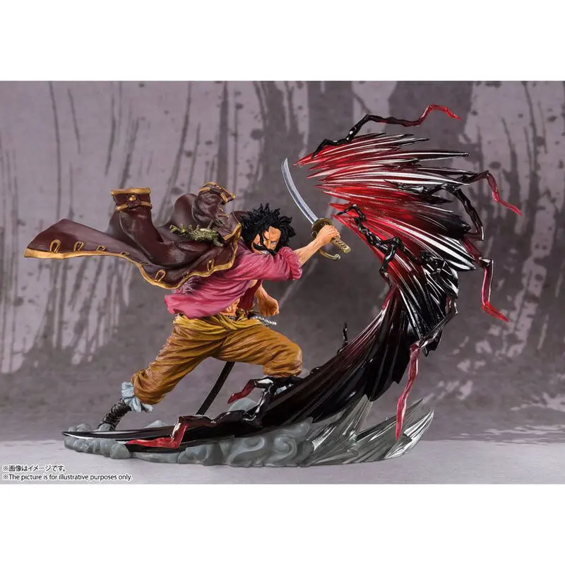 One Piece  Gold D Roger Kamusari Figuarts Zero figure 23cm product photo