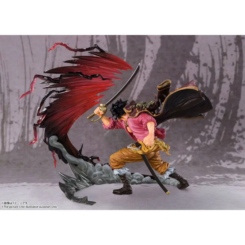 One Piece  Gold D Roger Kamusari Figuarts Zero figure 23cm product photo