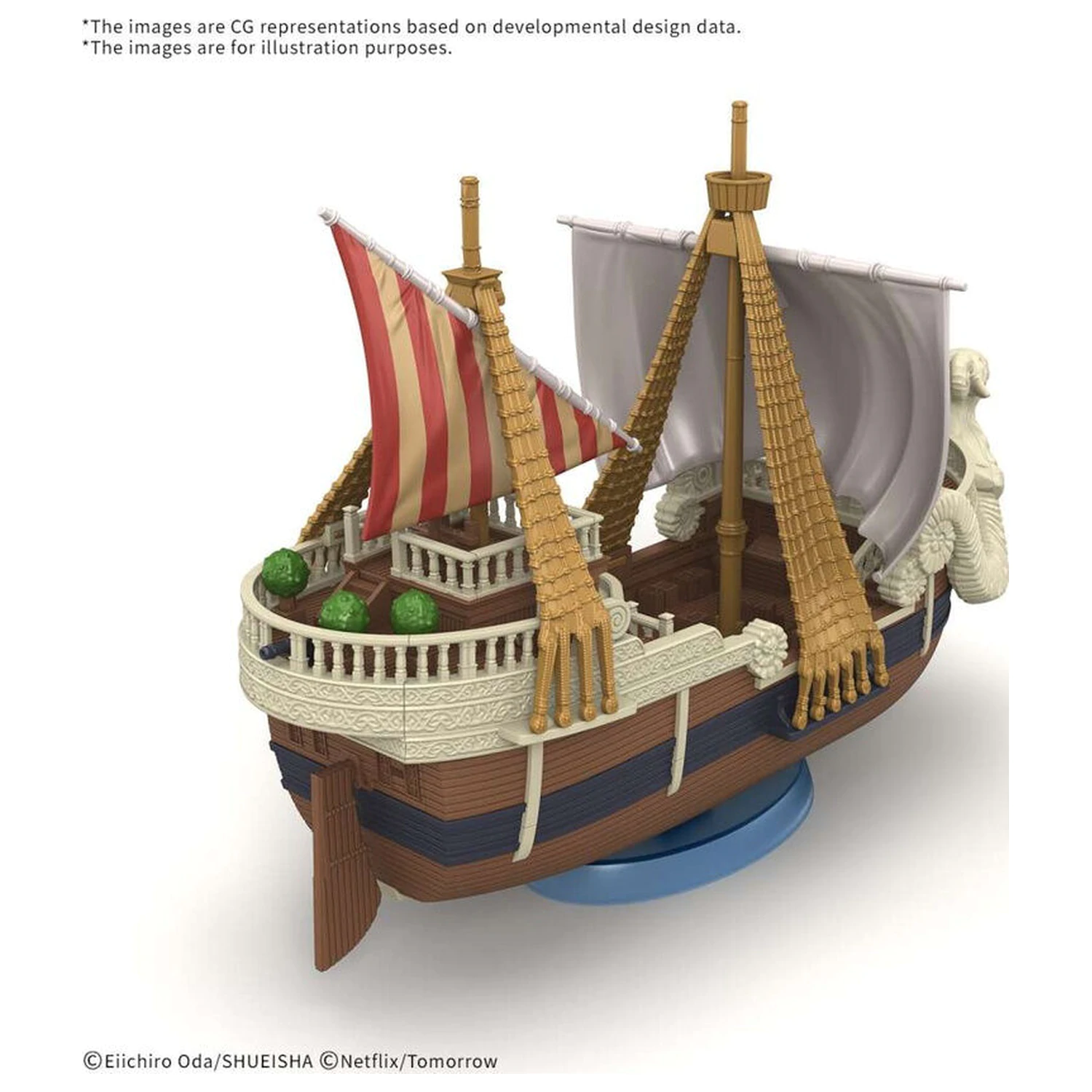 One Piece Grand Ship Collection Netflix Going Merry model kit figure product photo