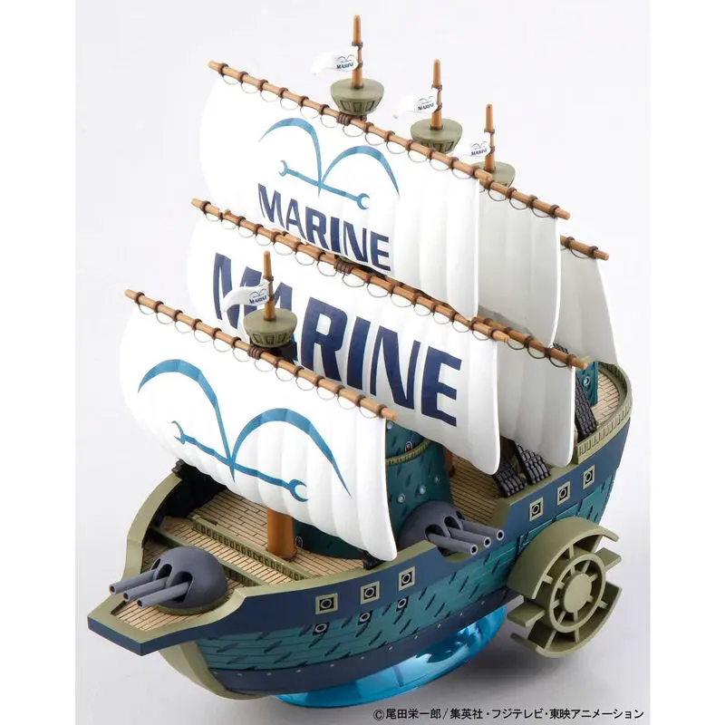 One Piece Grand Ship Collection Marine Ship Model Kit figure 15cm termékfotó