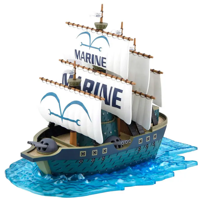 One Piece Grand Ship Collection Marine Ship Model Kit figure 15cm termékfotó