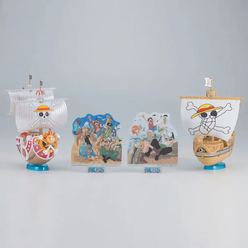 One Piece Grand Ship Collection Thousand Sunny Memorial Color ver. Model Kit figure 15cm product photo