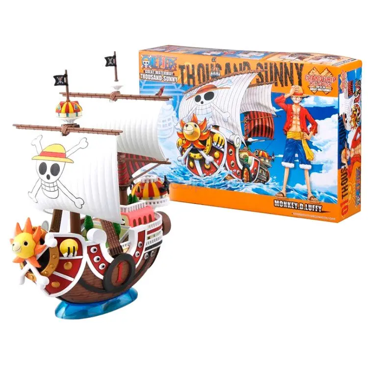 One Piece Grand Ship Collection Thousand Sunny Model Kit figure 15cm product photo
