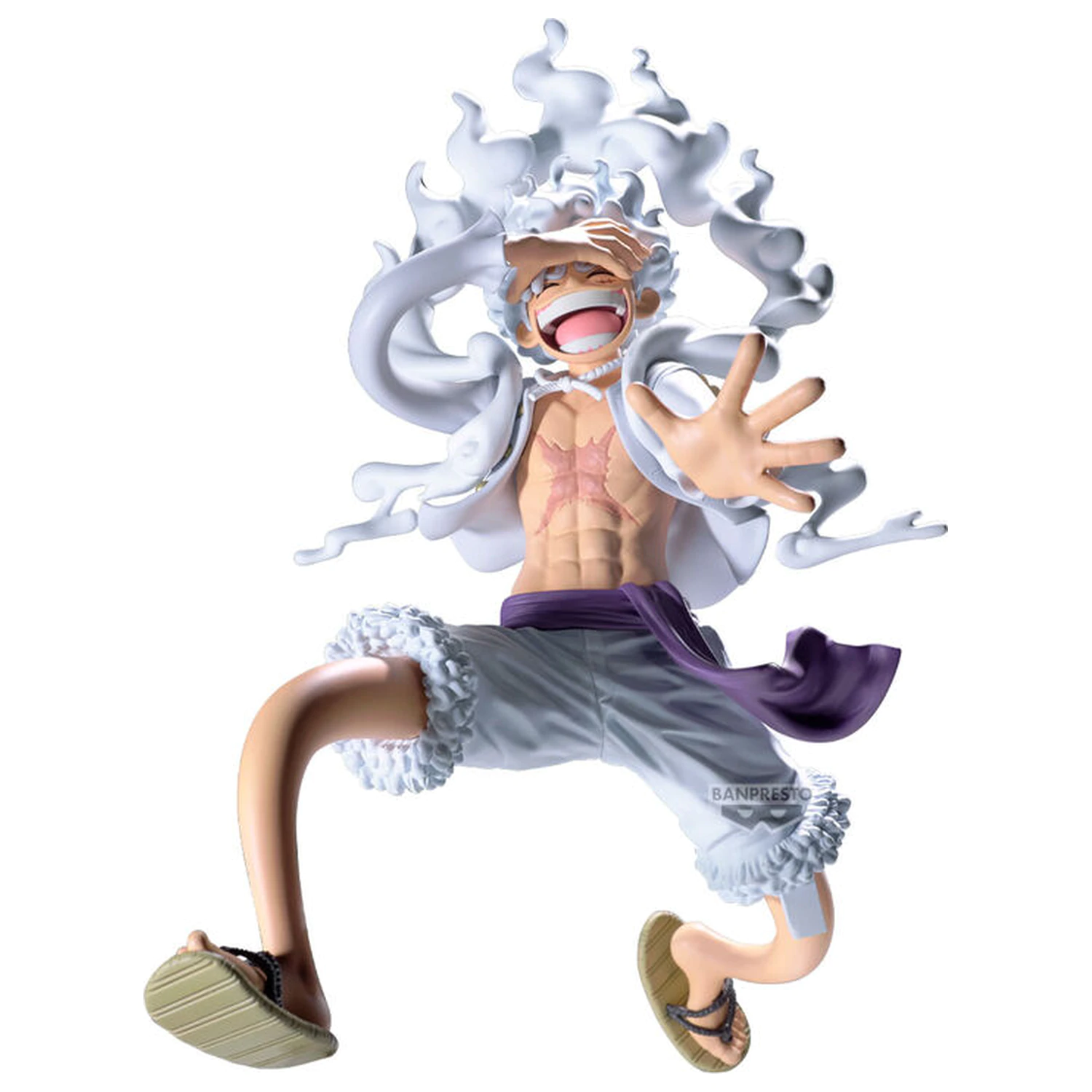 One Piece Grandista Monkey D Luffy Gear 5 figure 27cm product photo