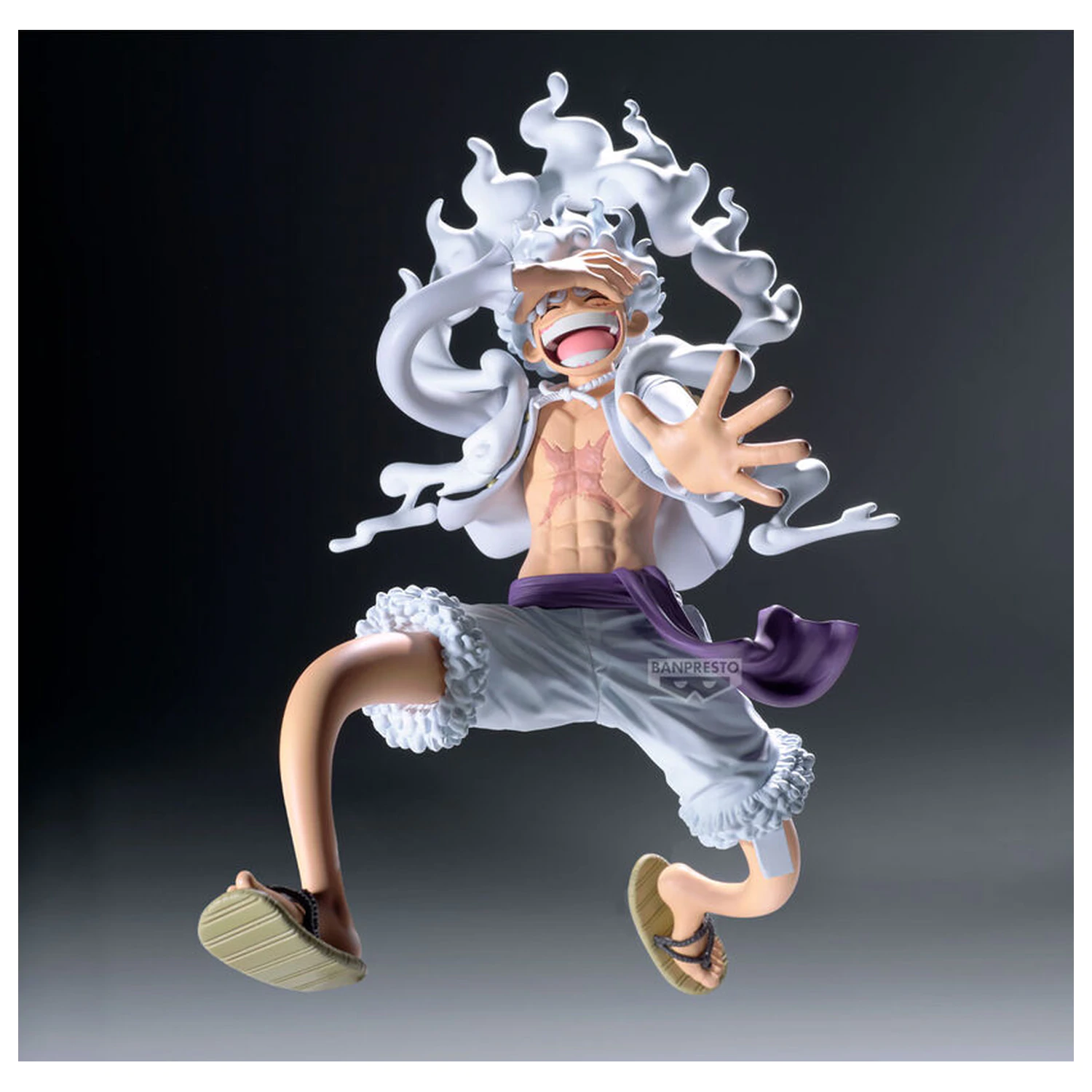 One Piece Grandista Monkey D Luffy Gear 5 figure 27cm product photo