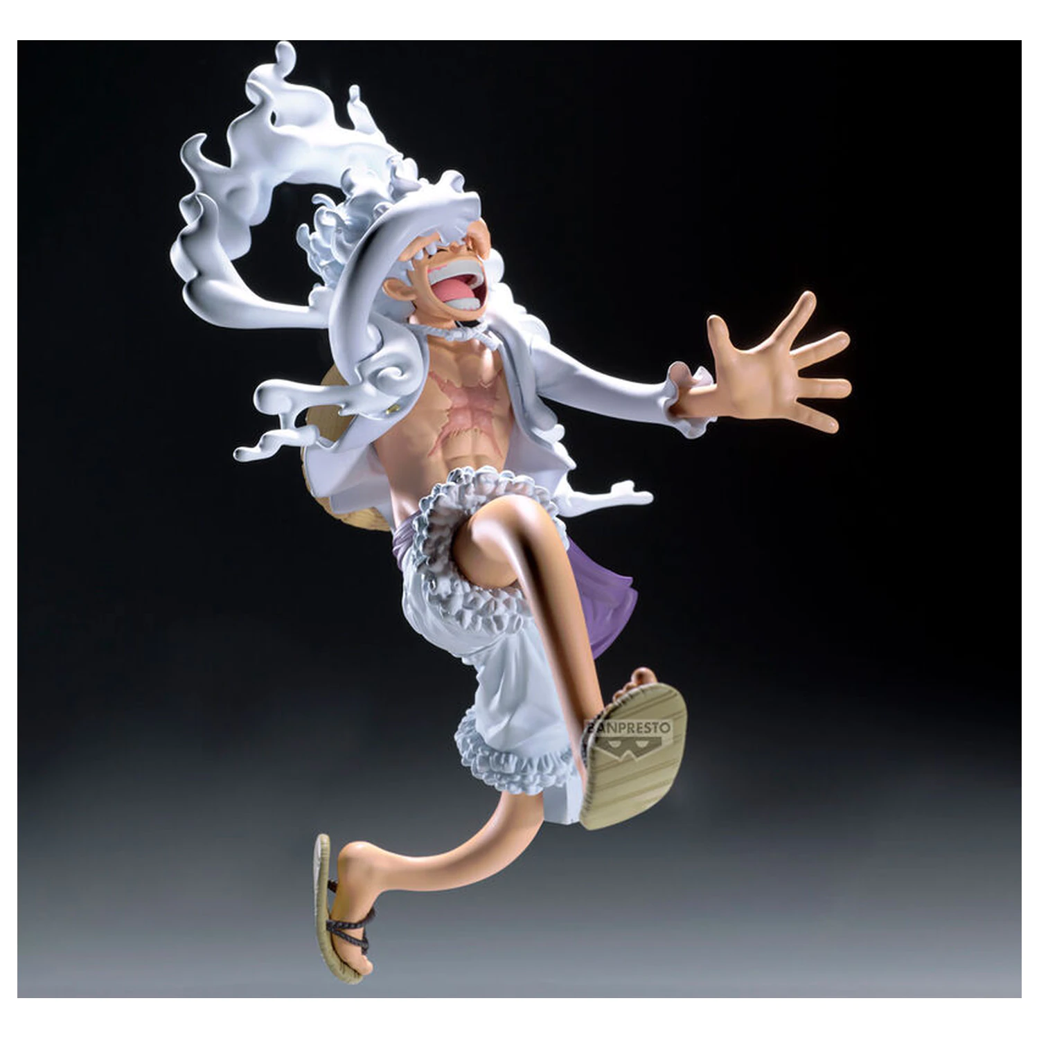 One Piece Grandista Monkey D Luffy Gear 5 figure 27cm product photo