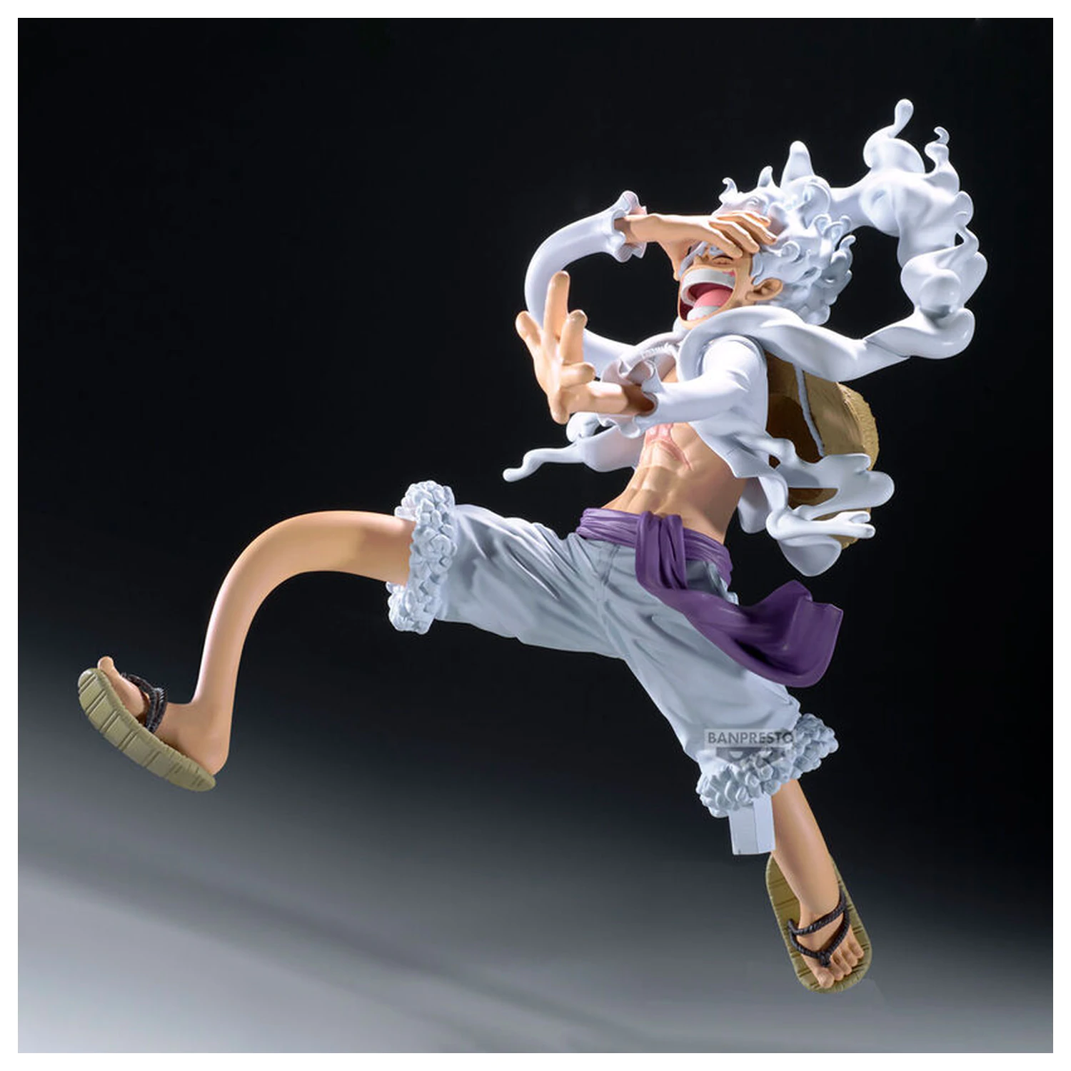 One Piece Grandista Monkey D Luffy Gear 5 figure 27cm product photo