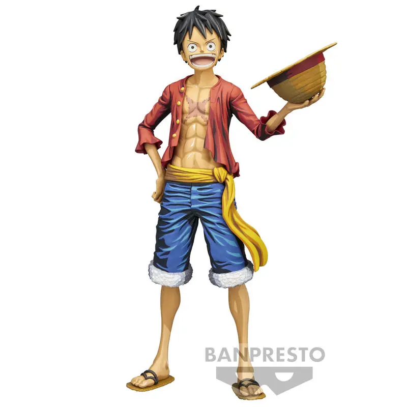 One Piece Grandista Nero D. Luffy Monkey figure 28cm product photo