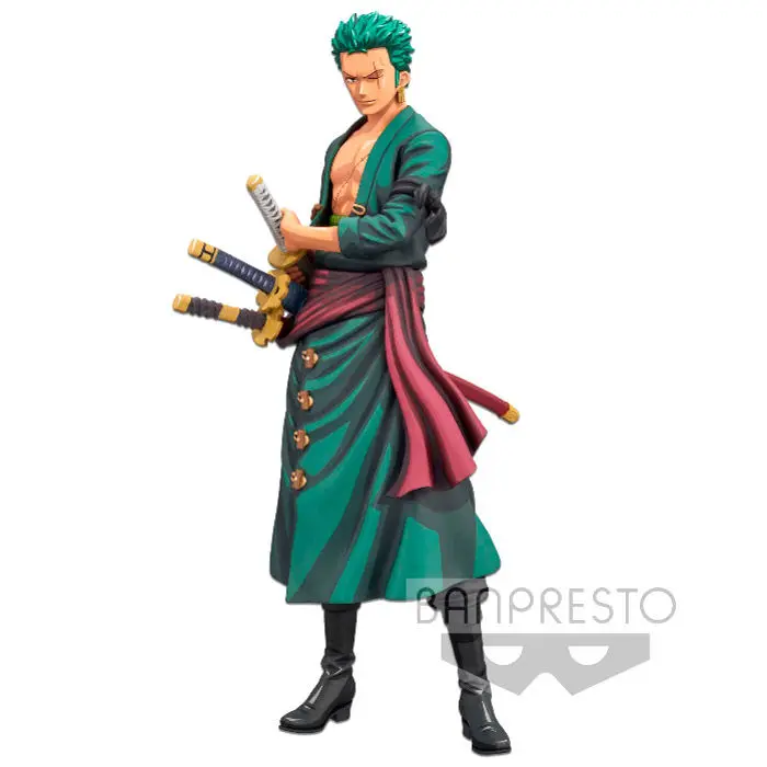 One Piece Grandista Roronoa Zoro Manga Dimensions figure 28cm product photo