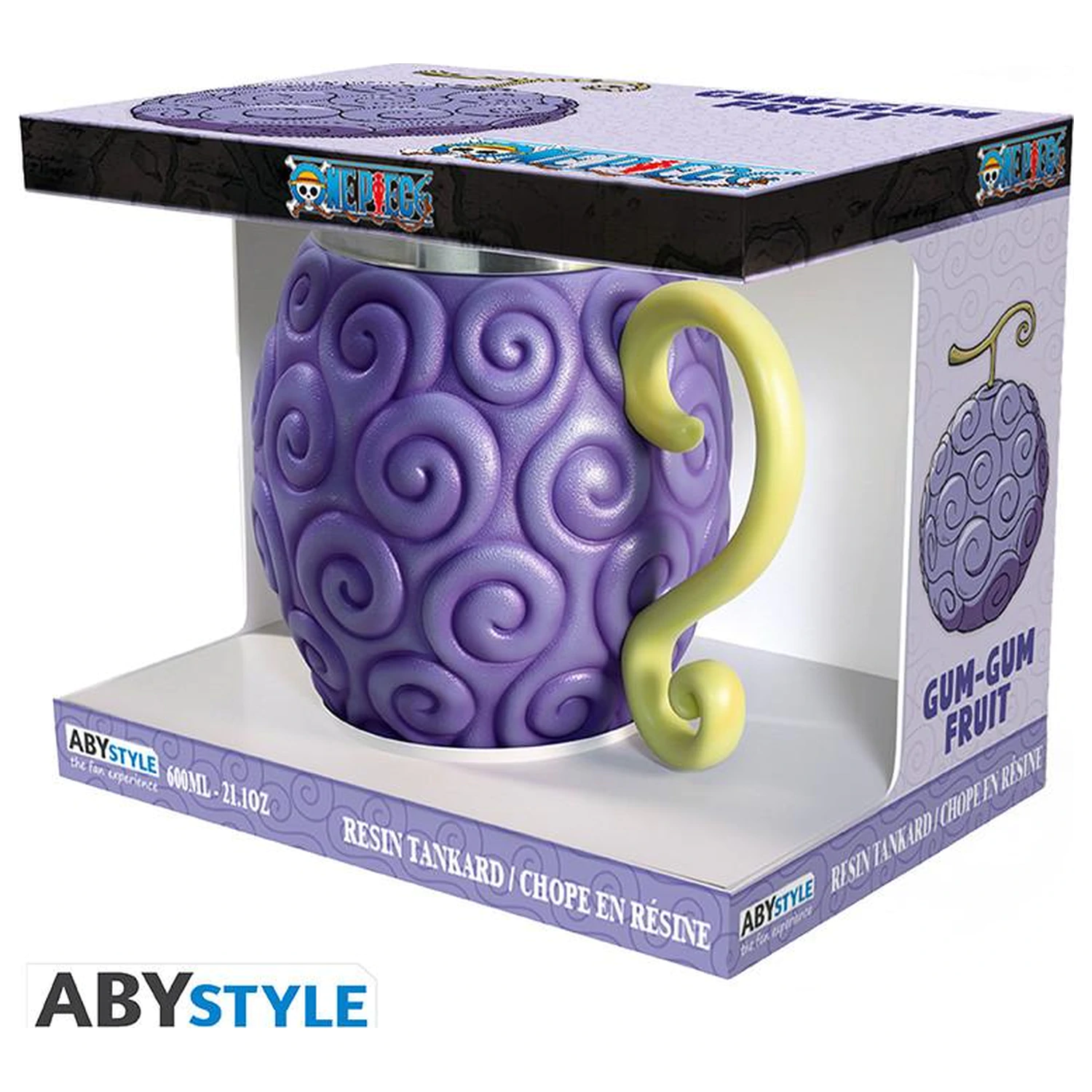 One Piece Gum-Gum Demon Fruit Tankard 400ml product photo